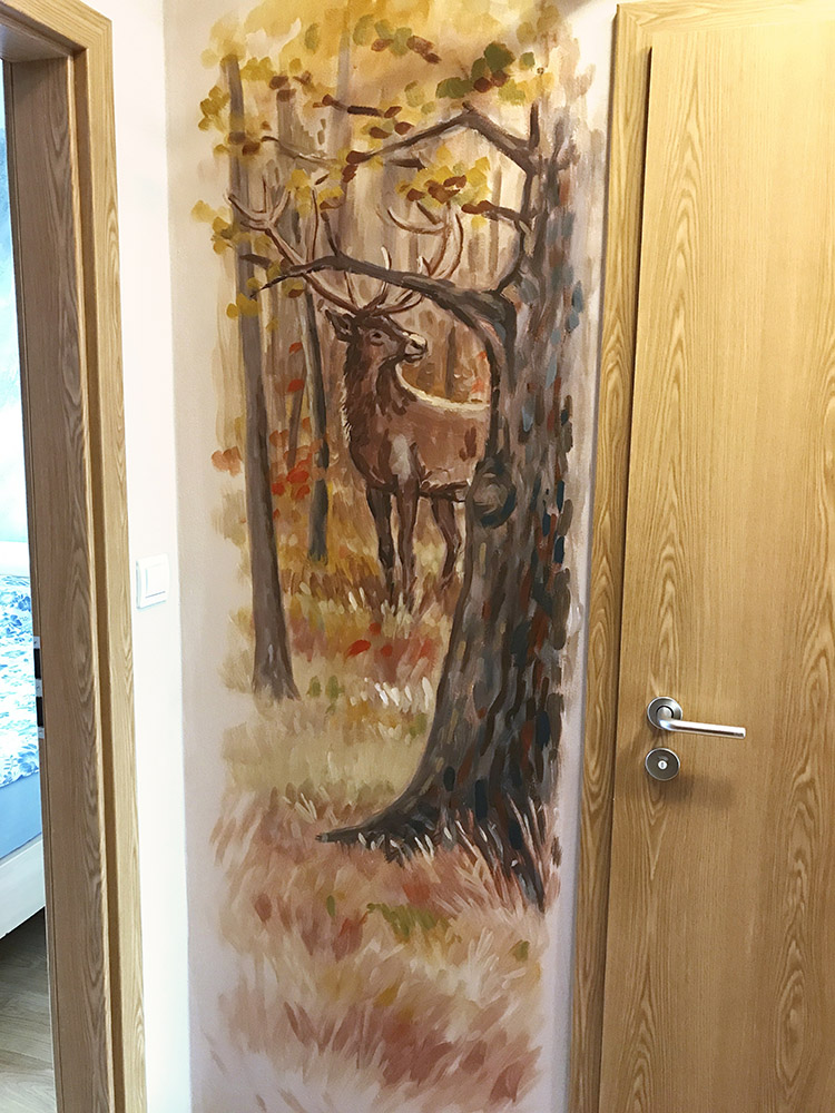jelen malba na zdi