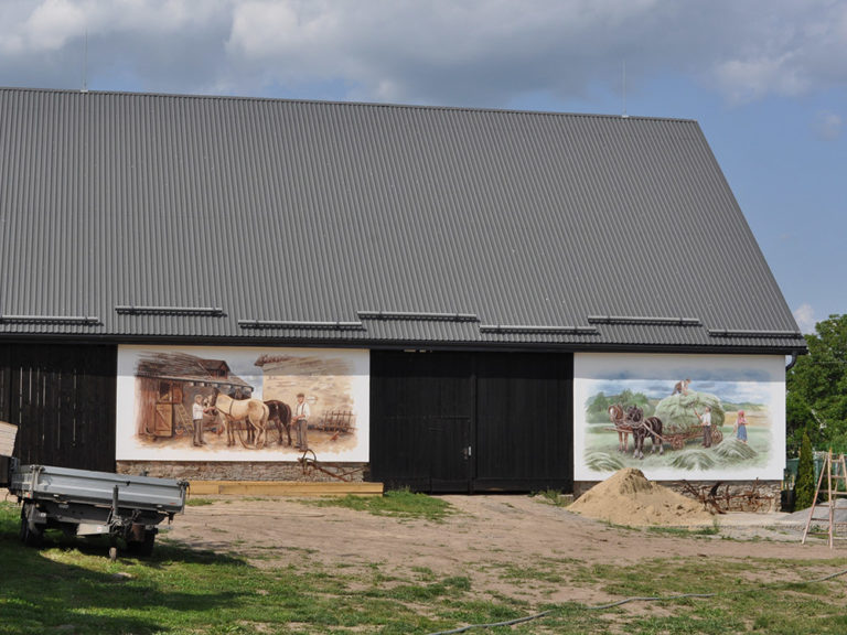 malba, koně, statek