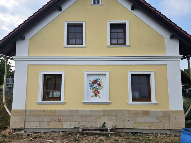 Dekorativní malba ve falešném okně